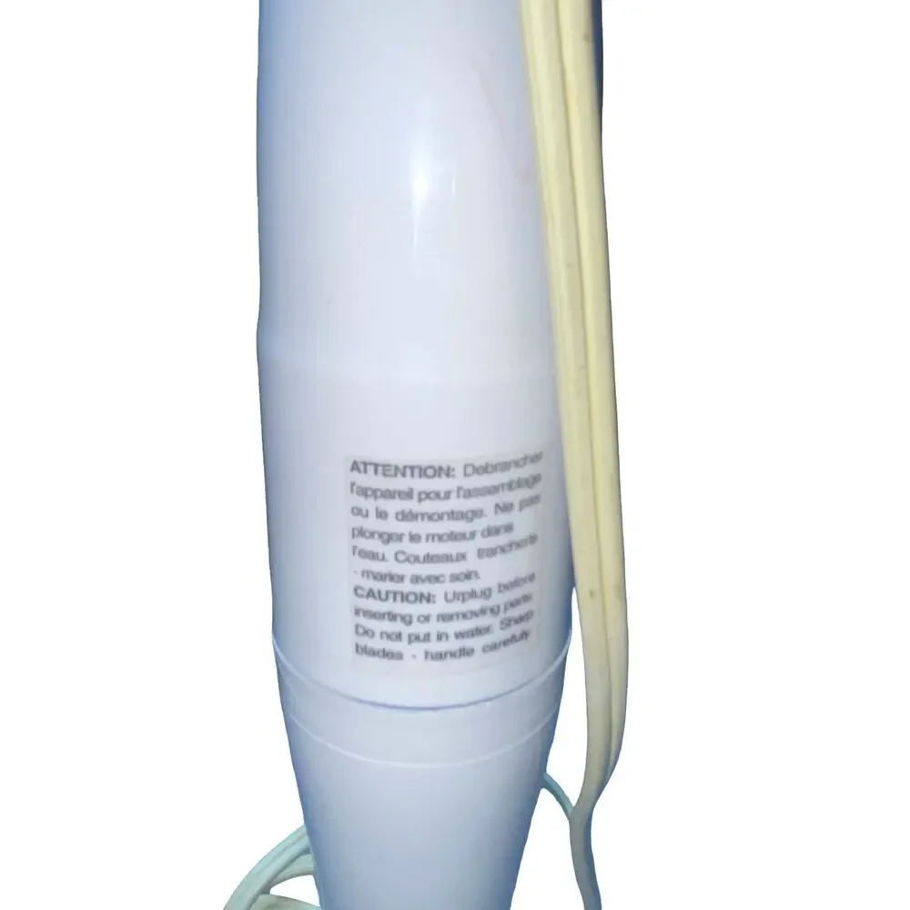 Braun Multiquick 200W Hand Immersion Blender White MR430 HC Retro Kitchen